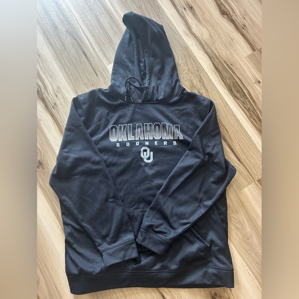 Colosseum Black Oklahoma Sooners Hoodie